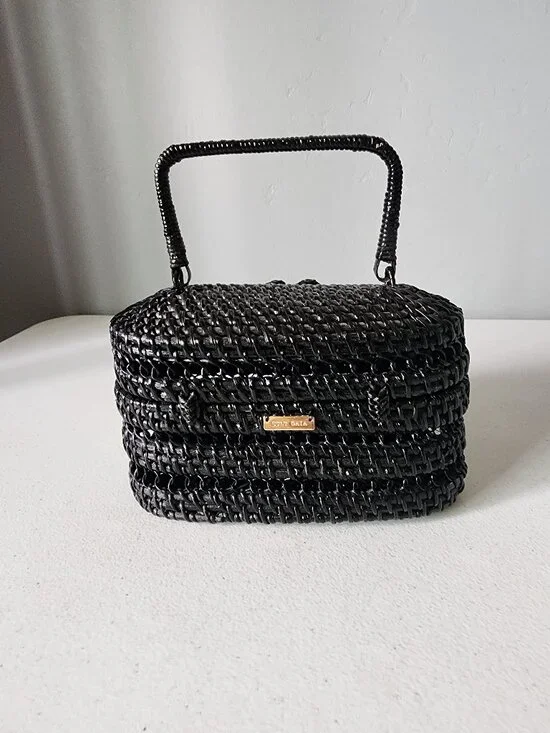 Cult Gaia Small Rattan Bag "LIKE NEW" - Picture 3 of 16